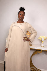 Marianne Abaya — Elegant Pleated Glow