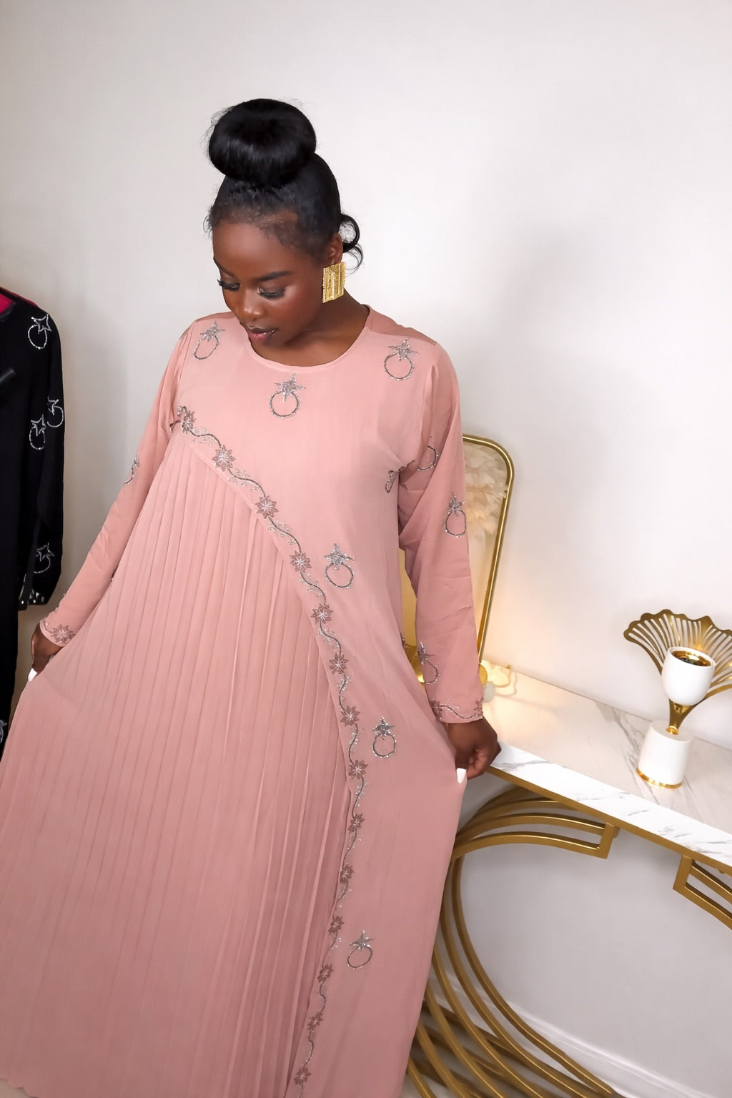 Marianne Abaya — Elegant Pleated Glow